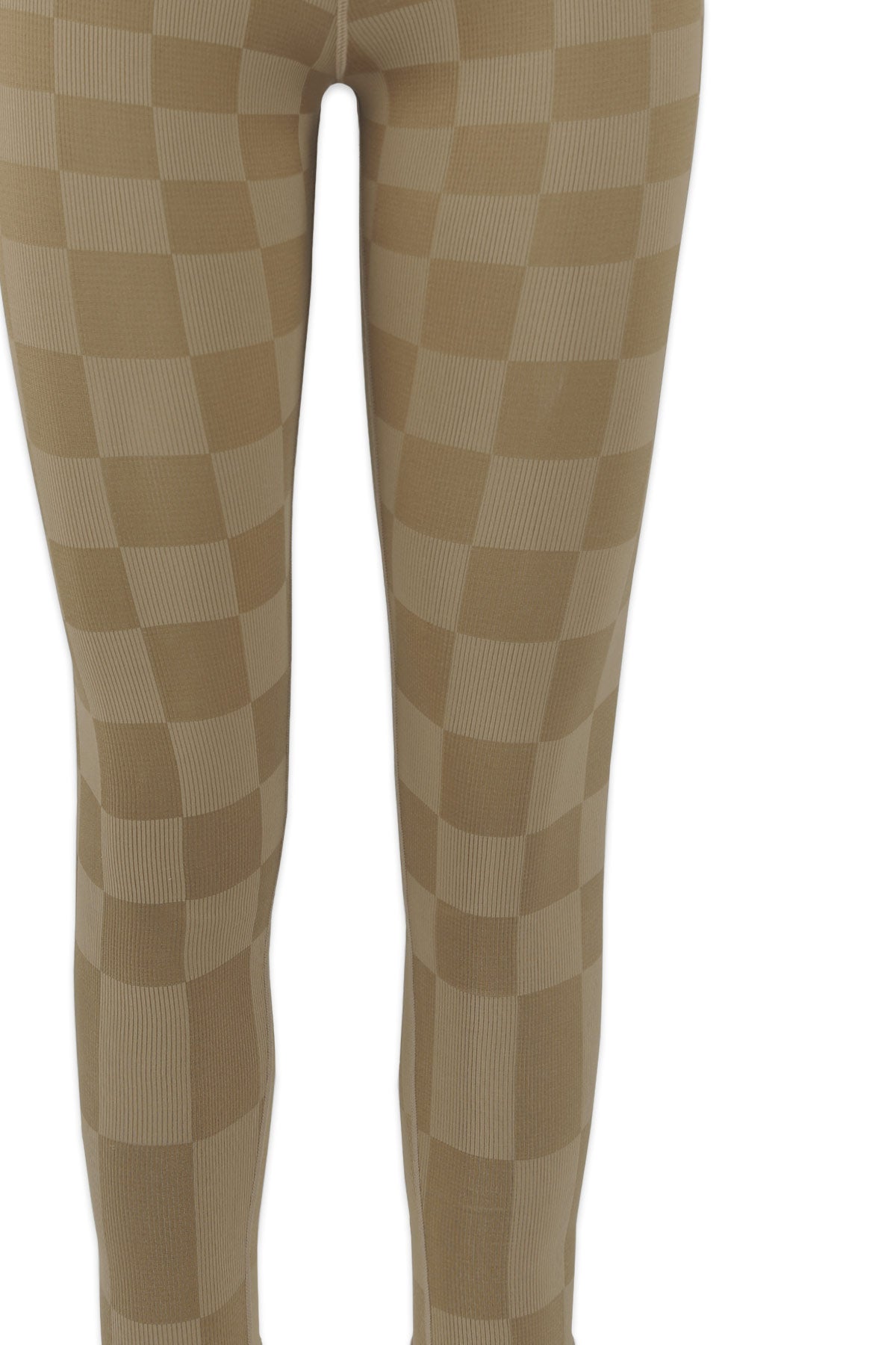 Checkered Legging in Pine Bark