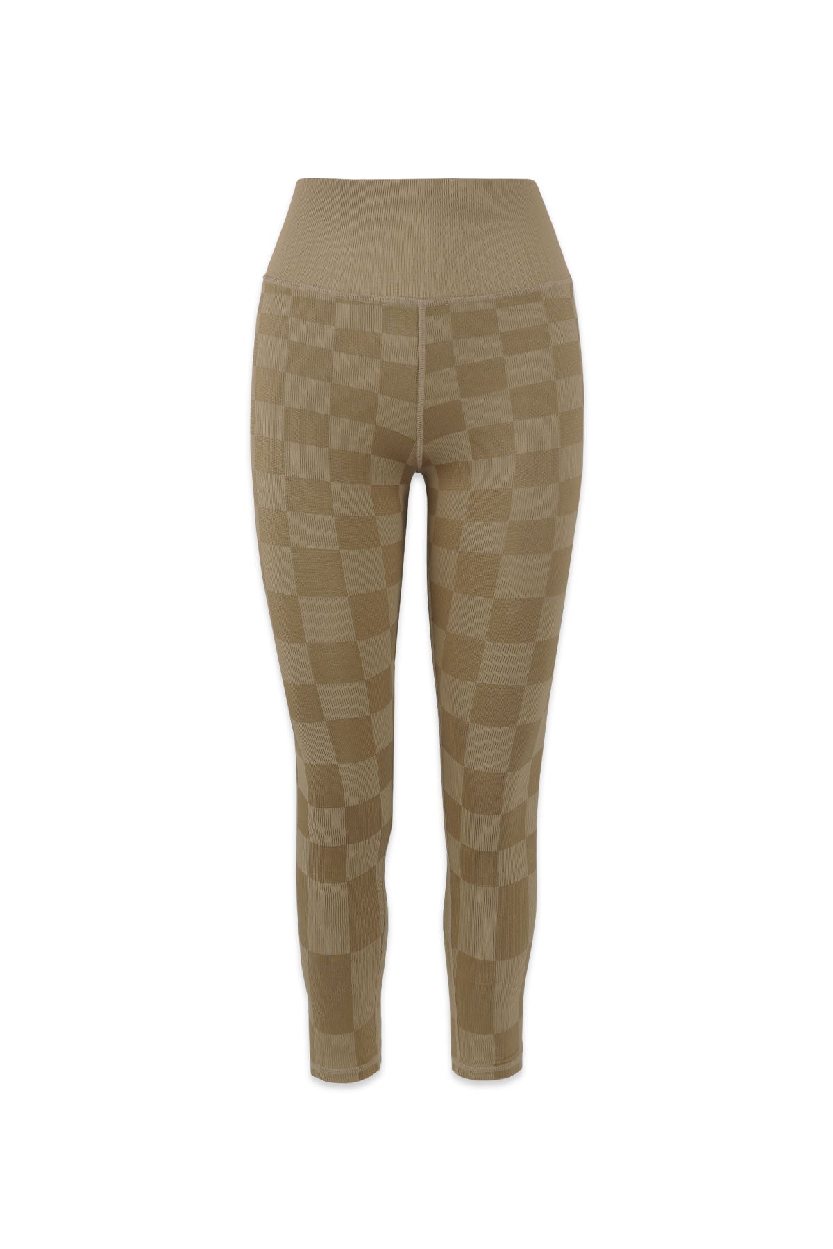 Checkered Legging in Pine Bark