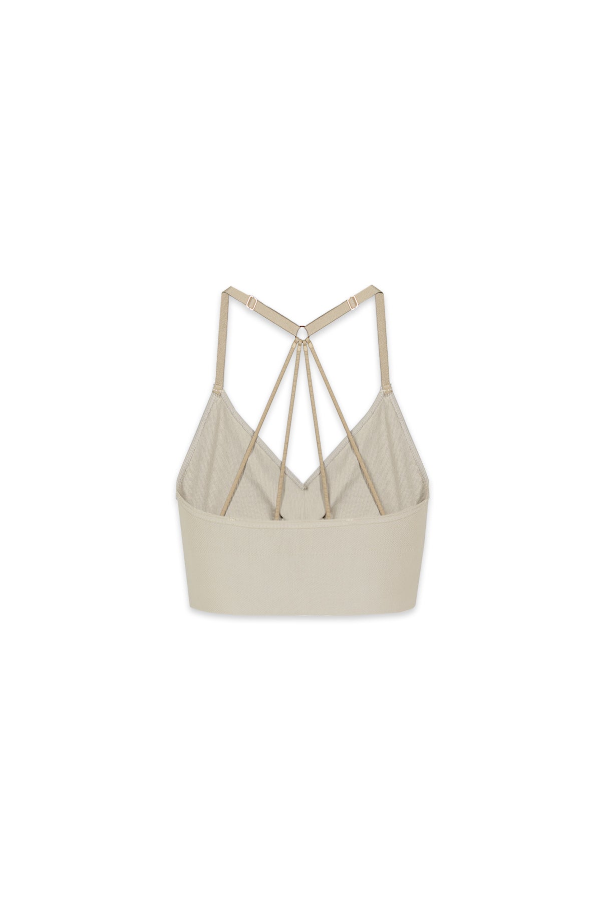 Supplex Bella Strappy Bra in Warm Stone